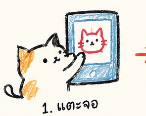 แมวแตะจอ